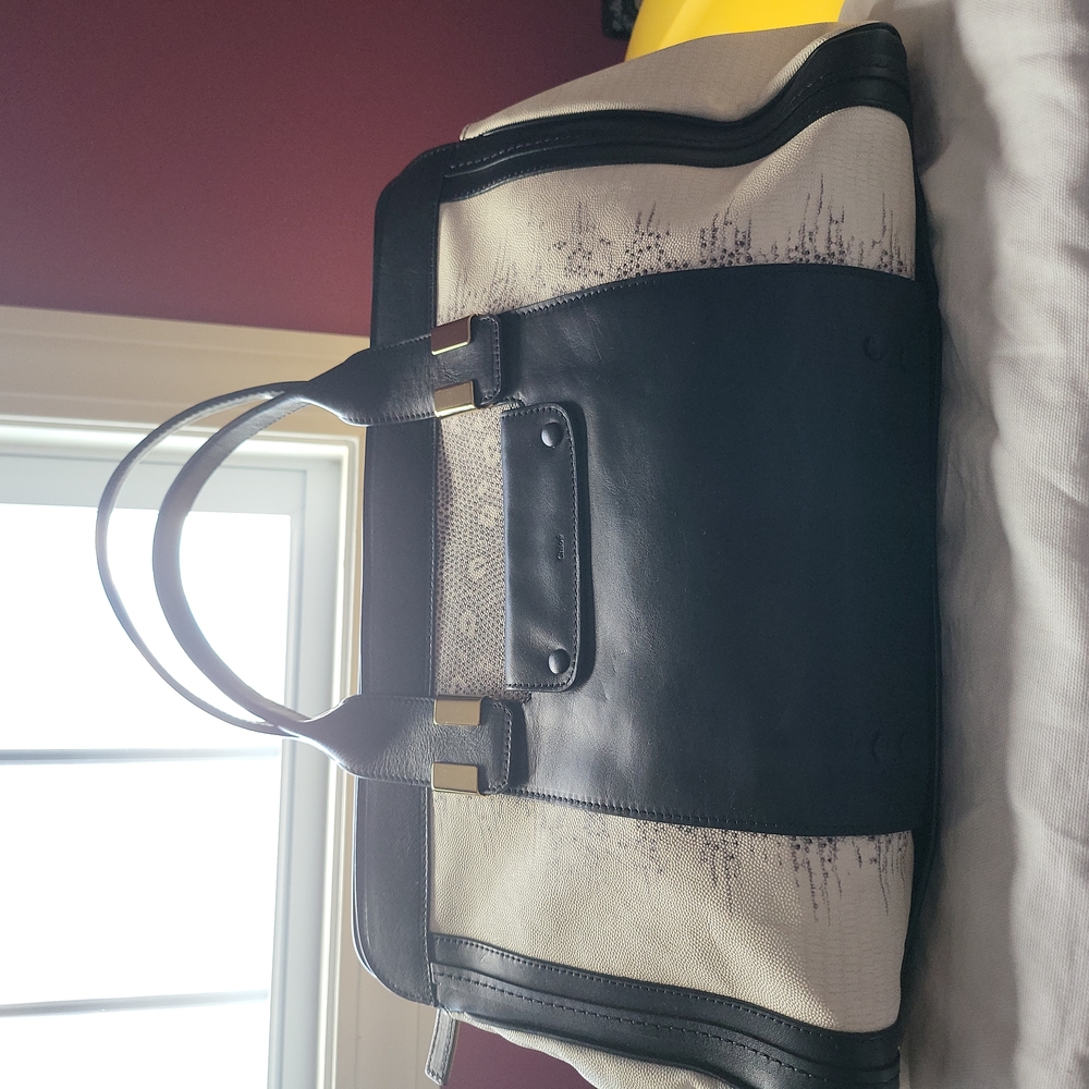 Chloe large leather tote